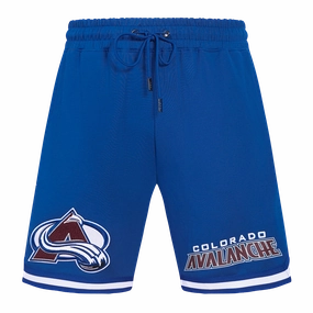 SHORTS DE BASQUETBOL NHL COLORADO AVALANCHE CLASSIC CHENILLE
