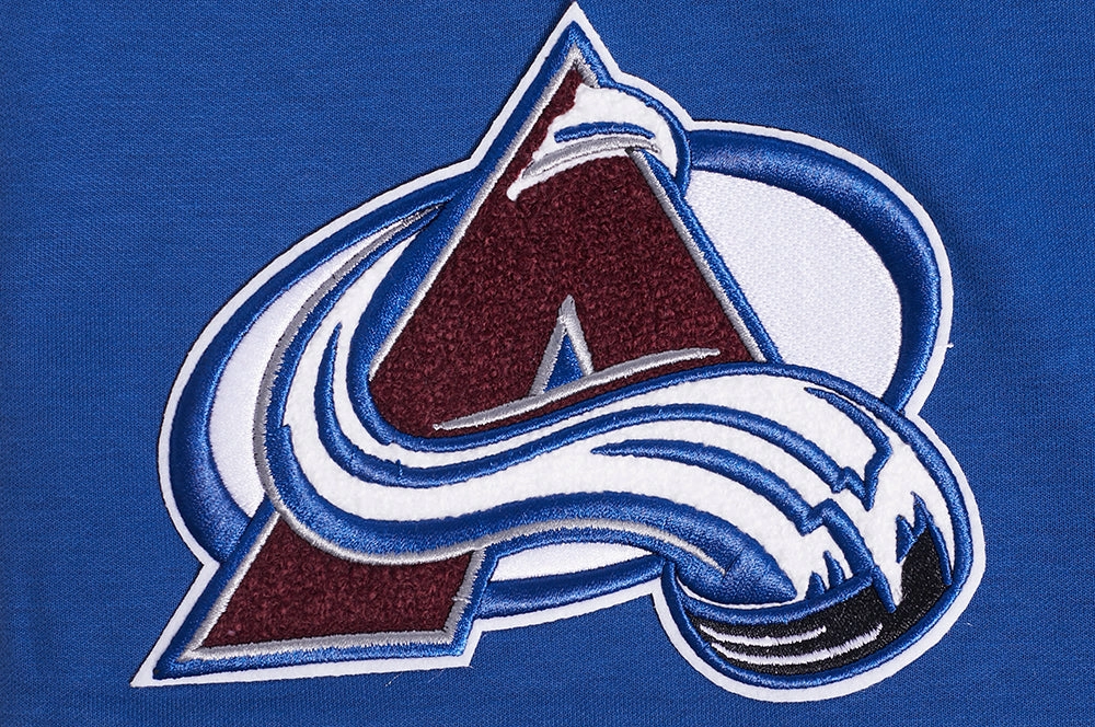 SHORTS DE BASQUETBOL NHL COLORADO AVALANCHE CLASSIC CHENILLE