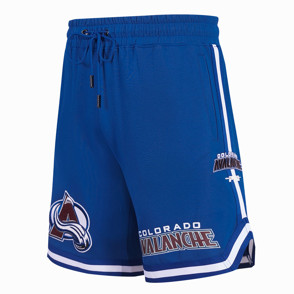 SHORTS DE BASQUETBOL NHL COLORADO AVALANCHE CLASSIC CHENILLE