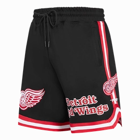 SHORTS DE BASQUETBOL NHL DETROIT RED WINGS CLASSIC CHENILLE