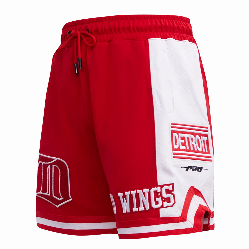 SHORTS DE BASQUETBOL NHL DETROIT RED WINGS RETRO CLASSICS