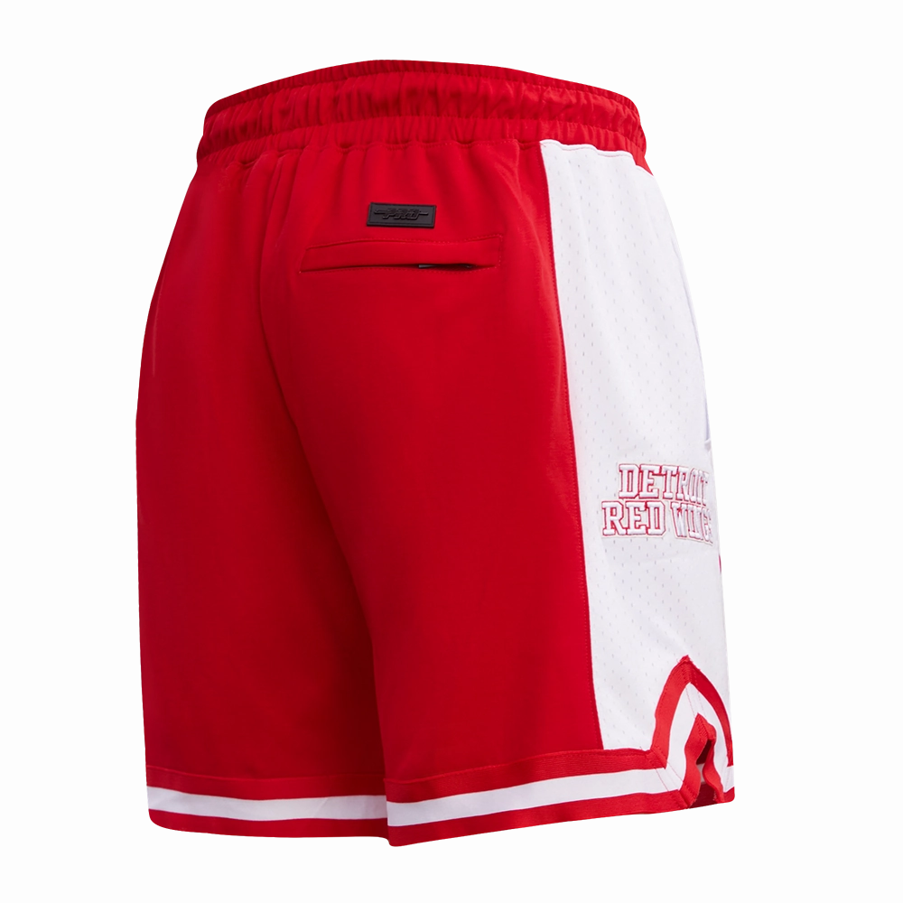 SHORTS DE BASQUETBOL NHL DETROIT RED WINGS RETRO CLASSICS