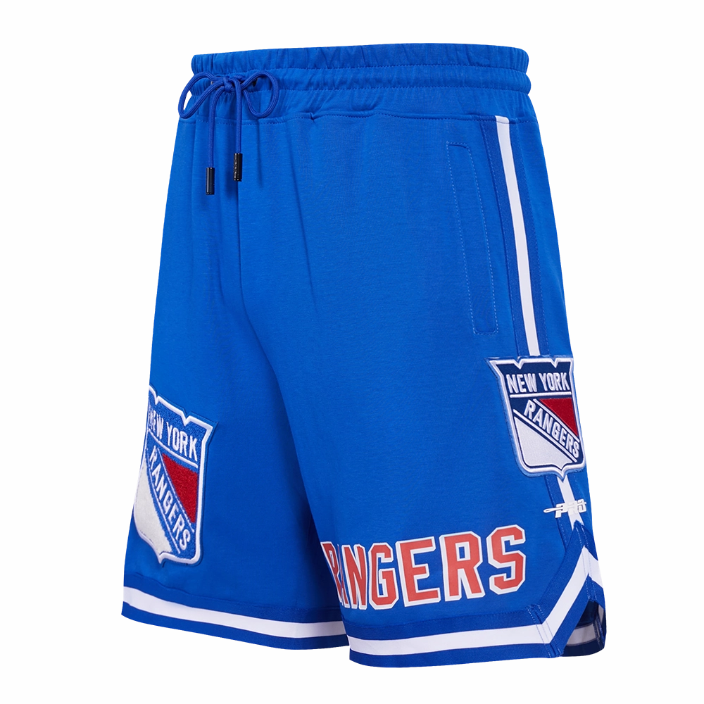 SHORTS DE BASQUETBOL NHL NEW YORK RANGERS CLASSIC CHENILLE