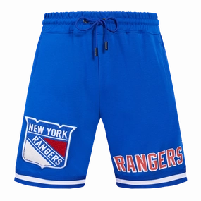 SHORTS DE BASQUETBOL NHL NEW YORK RANGERS CLASSIC CHENILLE