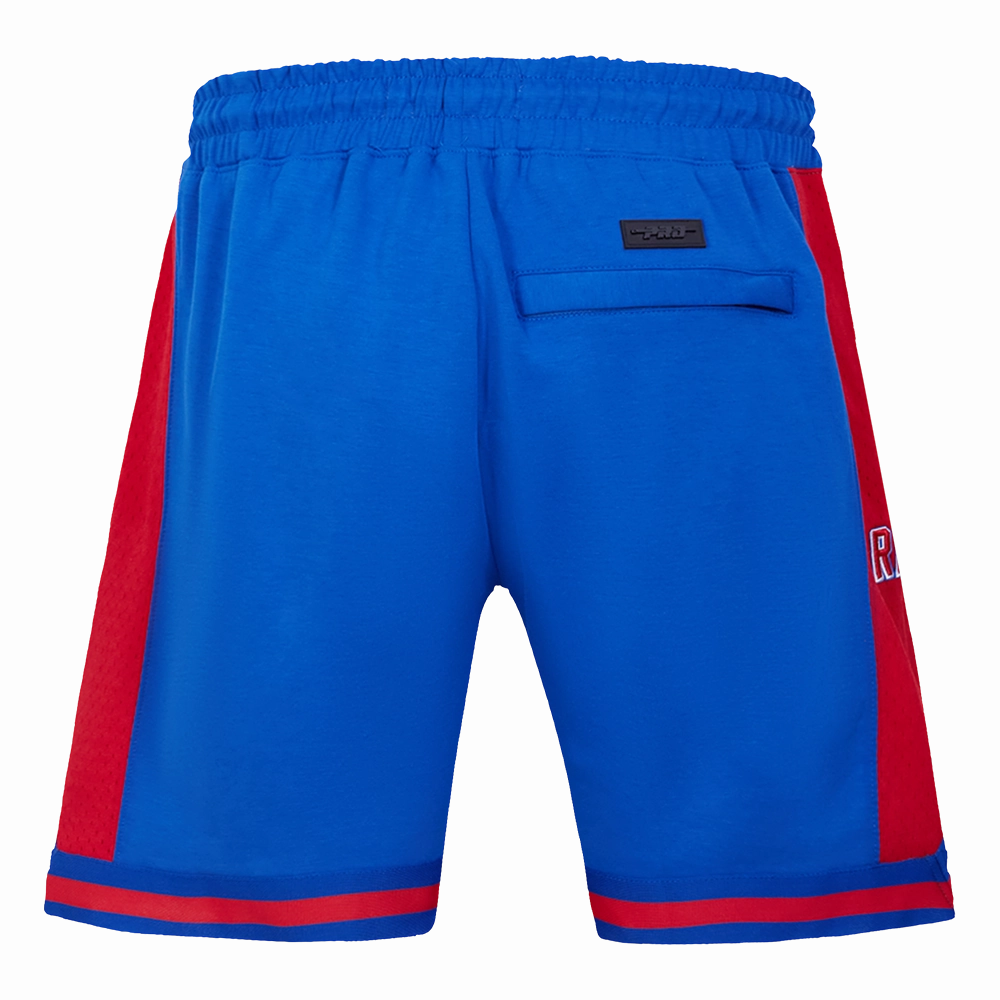 SHORTS DE BASQUETBOL NHL NEW YORK RANGERS SCRIPT TAIL