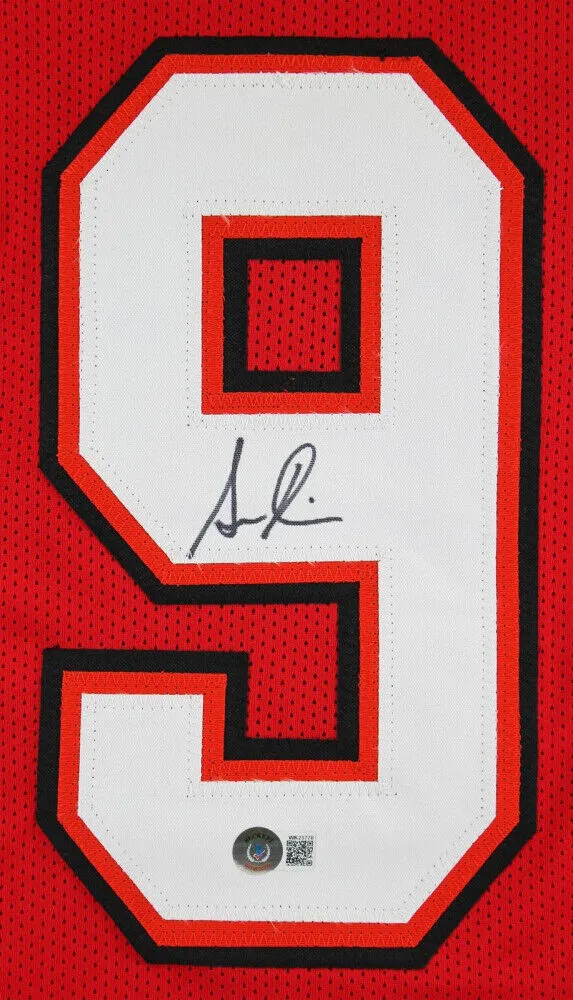 Simeon Rice Signed Tampa Bay Buccaneers Jersey (Beckett Hologram) 3xProBowl D.E.