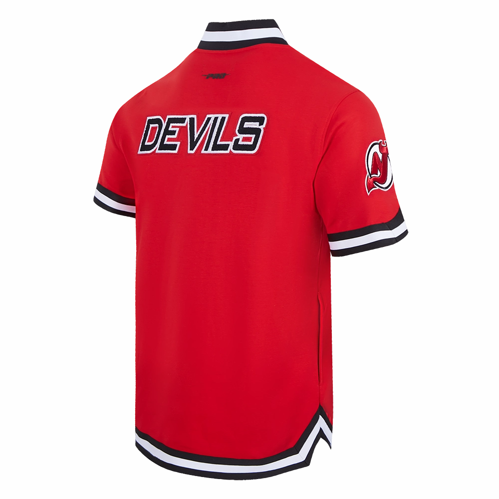 SOBRECAMISA DE MANGA CORTA NHL NEW JERSEY DEVILS CLASSIC CHENILLE