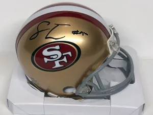 Solomon Thomas Signed San Francisco 49ers Mini Helmet (JSA COA) All Pro D.T.