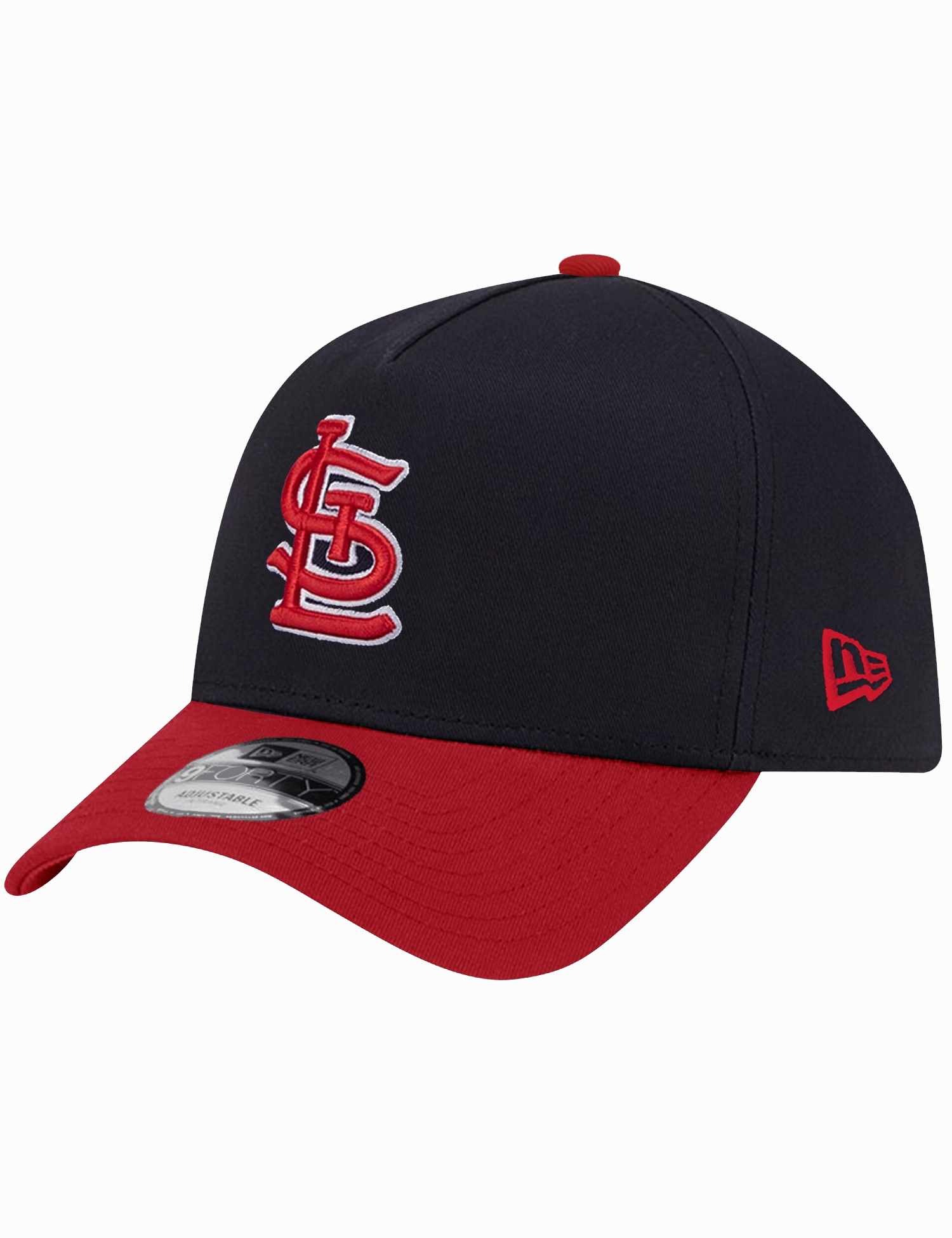 St Louis Cardinals New Era MLB Team Alt 9FORTY A-Frame Snapback Hat - Navy