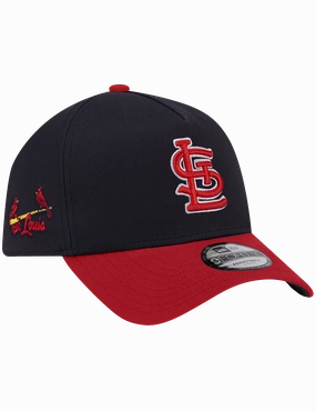St Louis Cardinals New Era MLB Team Alt 9FORTY A-Frame Snapback Hat - Navy