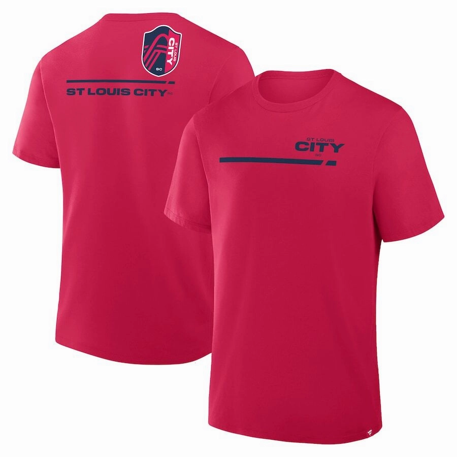 St. Louis City SC MLS Fanatics Corner Kick Legacy T-Shirt - Red