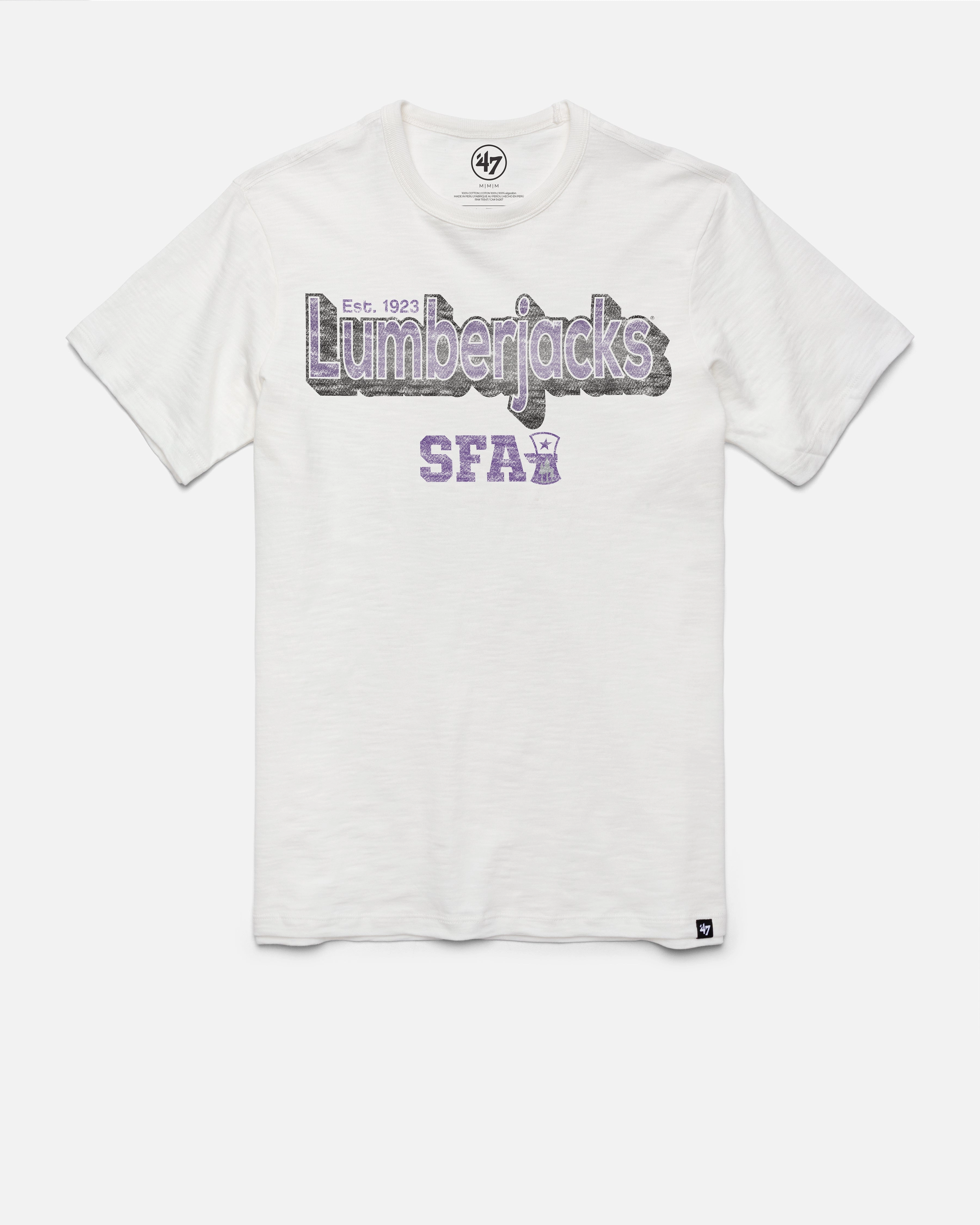 STEPHEN F. AUSTIN STATE LUMBERJACKS REUNION '47 SCRUM TEE