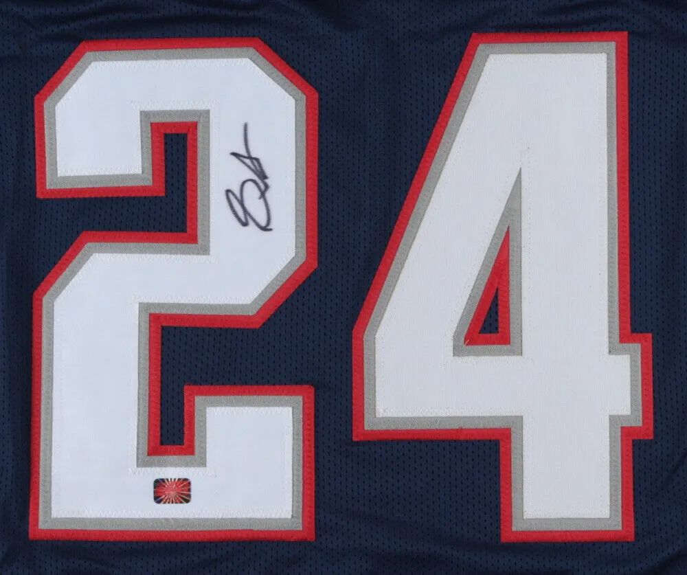 Stephon Gilmore Signed New England Patriot Jersey (YSMS COA) 3xPro Bowl DB