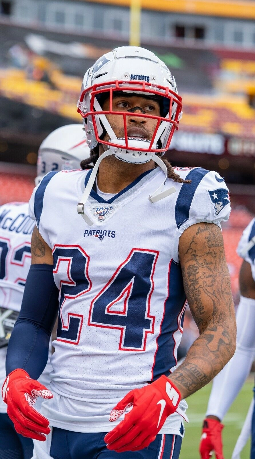 Stephon Gilmore Signed New England Patriots Mini Helmet / Super Bowl LIII Champ