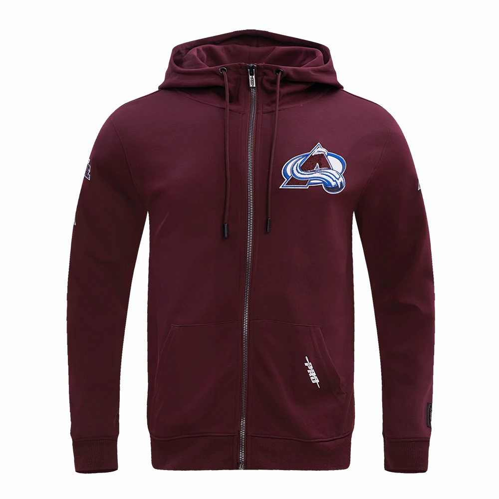 SUDADERA CON CIERRE NHL COLORADO AVALANCHE CLASSIC CHENILLE