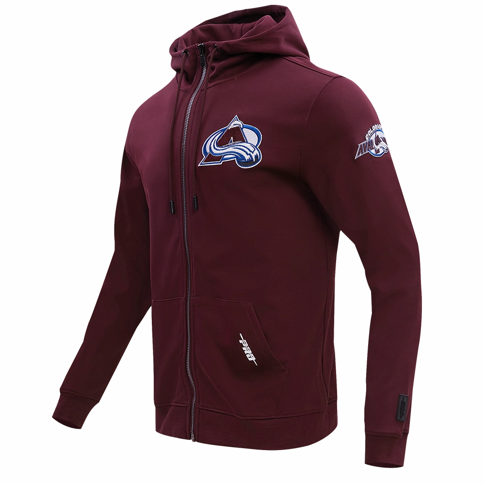 SUDADERA CON CIERRE NHL COLORADO AVALANCHE CLASSIC CHENILLE