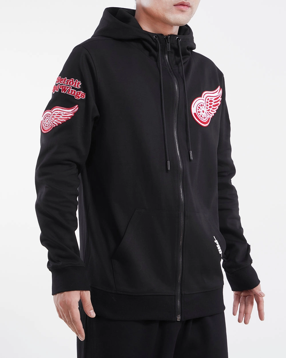 SUDADERA CON CIERRE NHL DETROIT RED WINGS CLASSIC CHENILLE