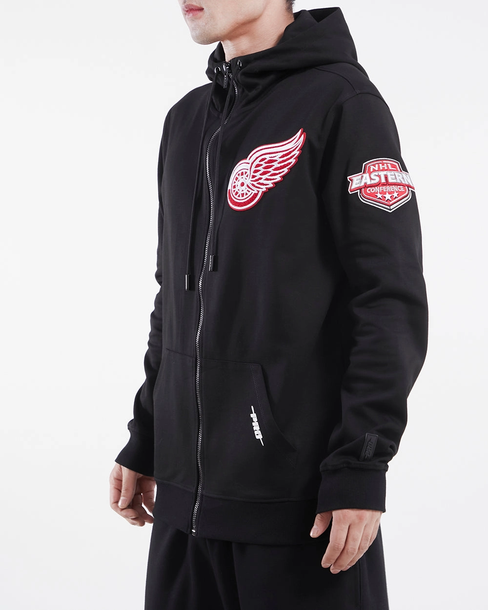 SUDADERA CON CIERRE NHL DETROIT RED WINGS CLASSIC CHENILLE