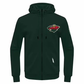 SUDADERA CON CIERRE NHL MINNESOTA WILD CLASSIC CHENILLE