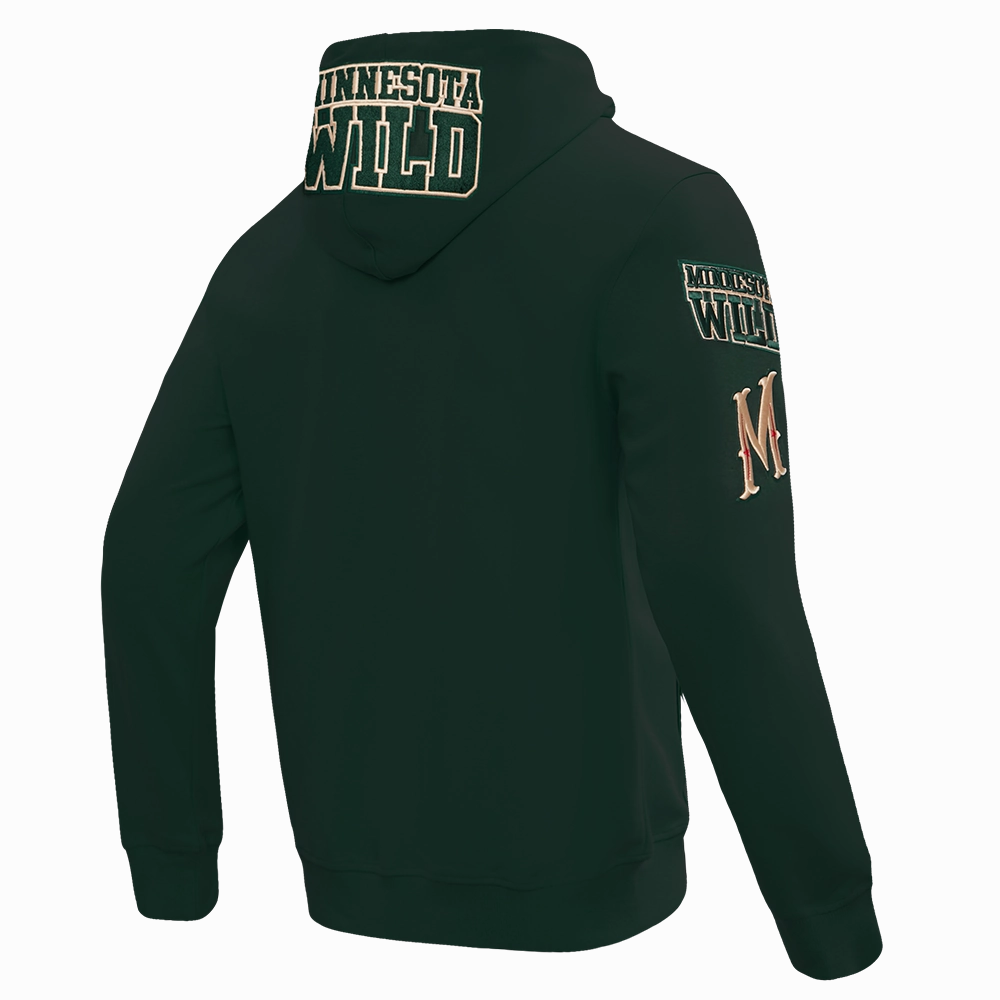 SUDADERA CON CIERRE NHL MINNESOTA WILD CLASSIC CHENILLE