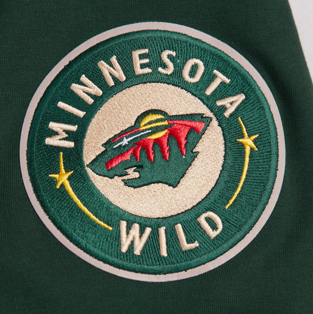 SUDADERA CON CIERRE NHL MINNESOTA WILD CLASSIC CHENILLE