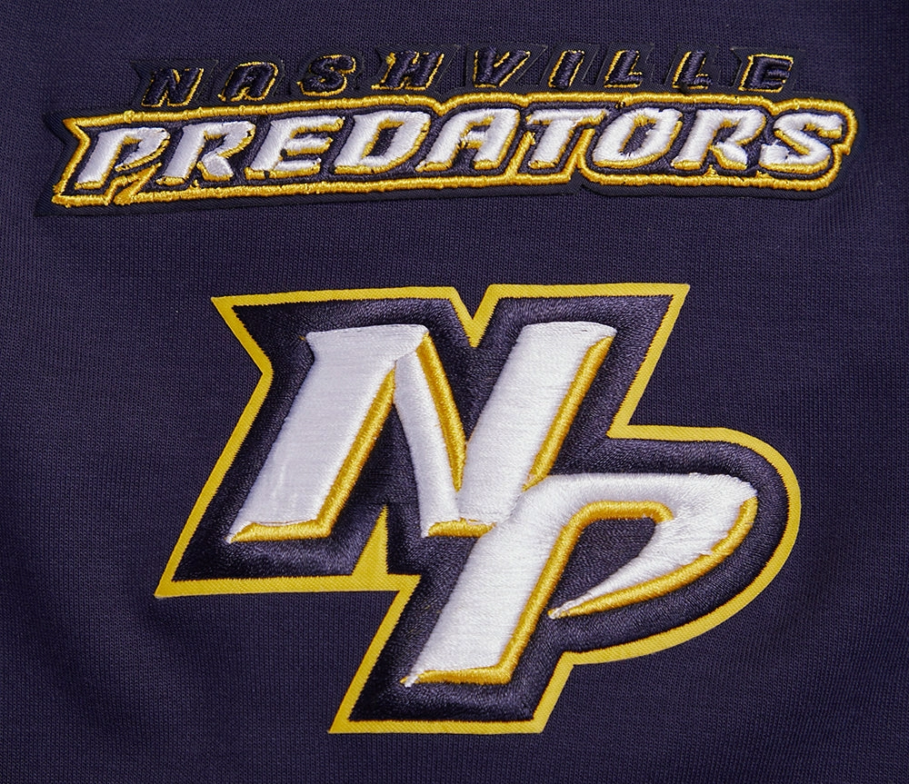 SUDADERA CON CIERRE NHL NASHVILLE PREDATORS CLASSIC CHENILLE