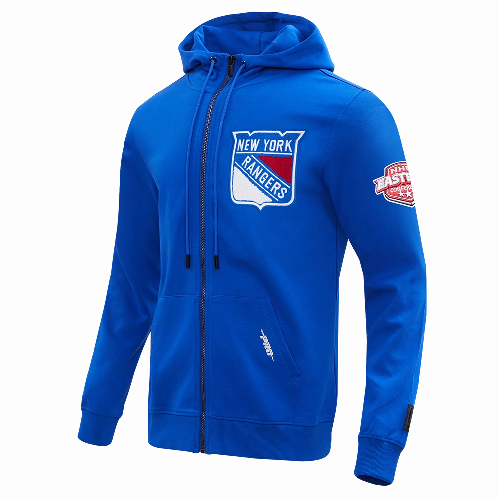 SUDADERA CON CIERRE NHL NEW YORK RANGERS CLASSIC CHENILLE