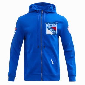 SUDADERA CON CIERRE NHL NEW YORK RANGERS CLASSIC CHENILLE