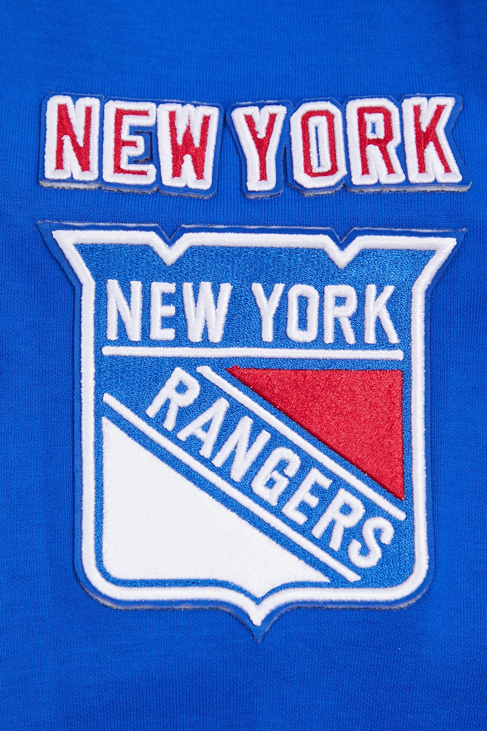 SUDADERA CON CIERRE NHL NEW YORK RANGERS CLASSIC CHENILLE