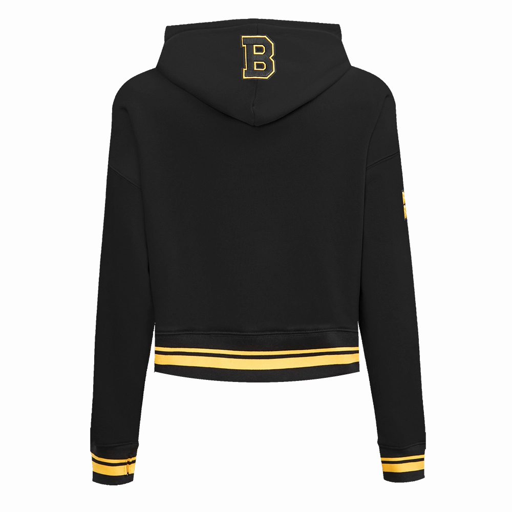 SUDADERA CON GORRO NHL BOSTON BRUINS RETRO CLASSICS PARA MUJER