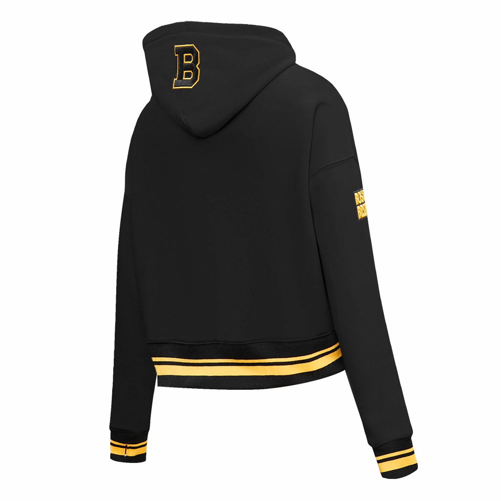 SUDADERA CON GORRO NHL BOSTON BRUINS RETRO CLASSICS PARA MUJER
