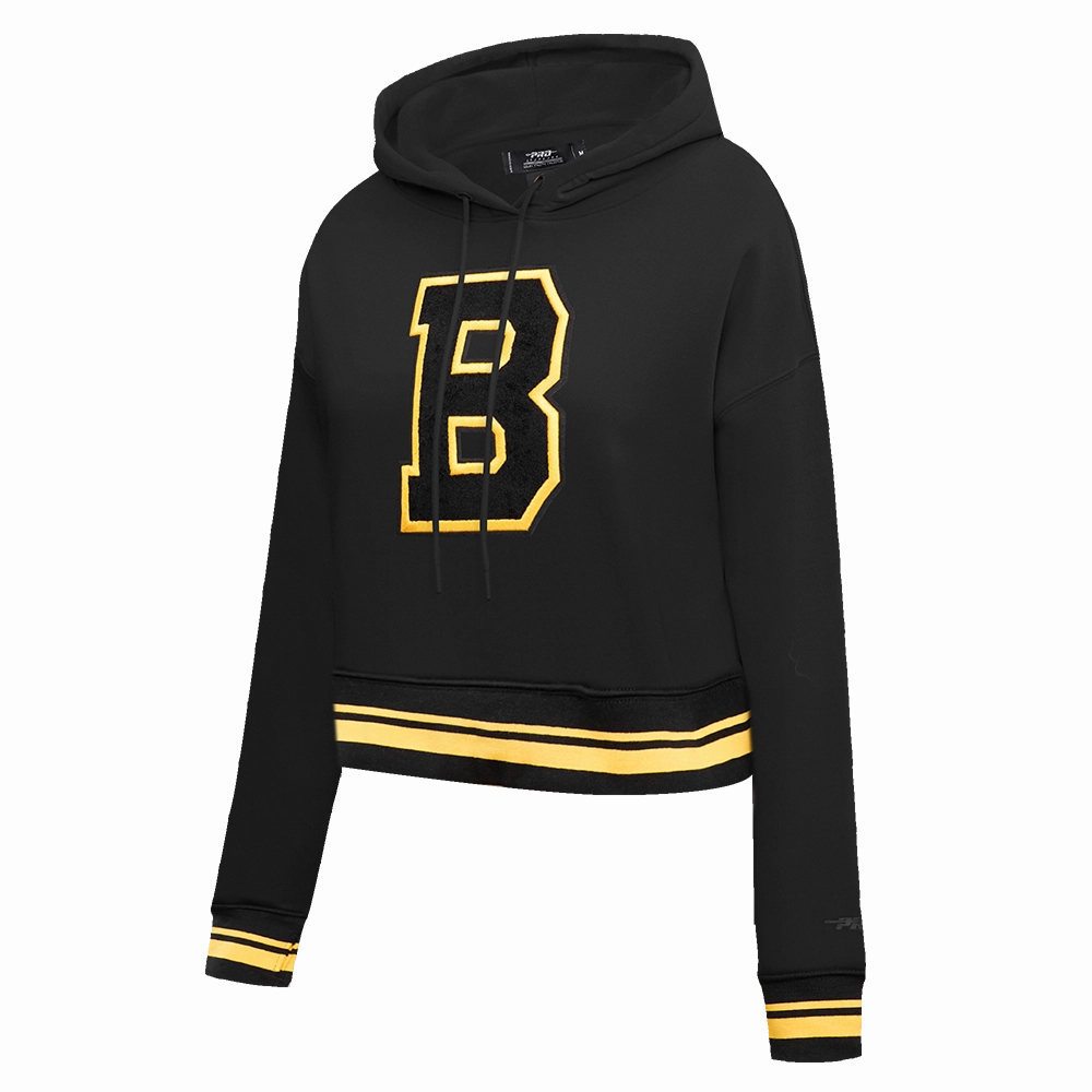 SUDADERA CON GORRO NHL BOSTON BRUINS RETRO CLASSICS PARA MUJER