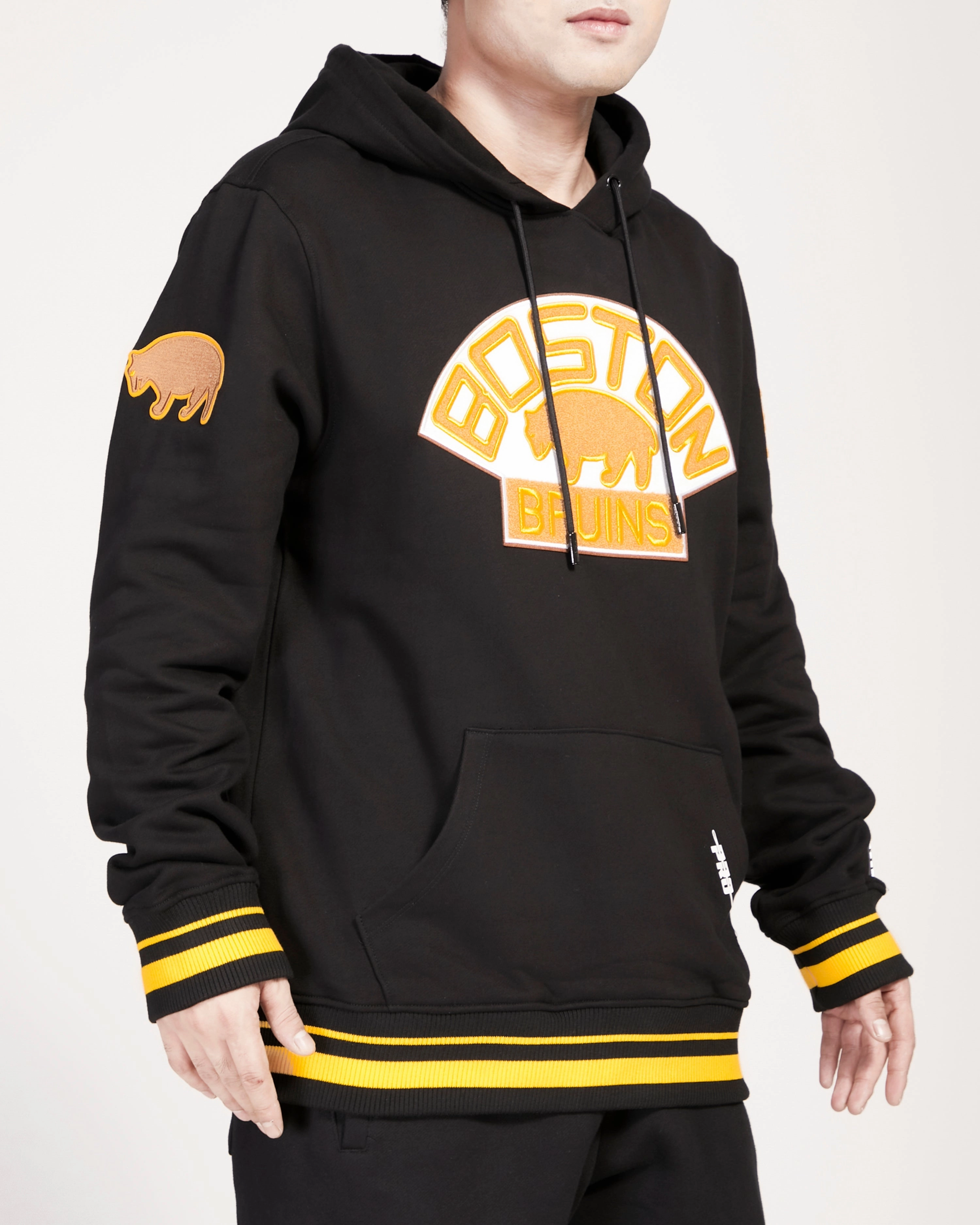 SUDADERA CON GORRO NHL BOSTON BRUINS RETRO CLASSICS