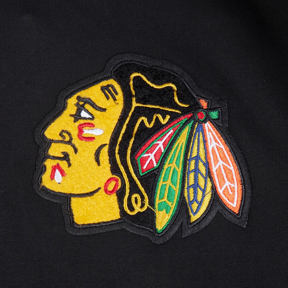 SUDADERA CON GORRO NHL CHICAGO BLACKHAWKS CLASSIC CHENILLE