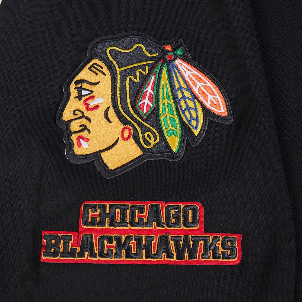 SUDADERA CON GORRO NHL CHICAGO BLACKHAWKS CLASSIC CHENILLE
