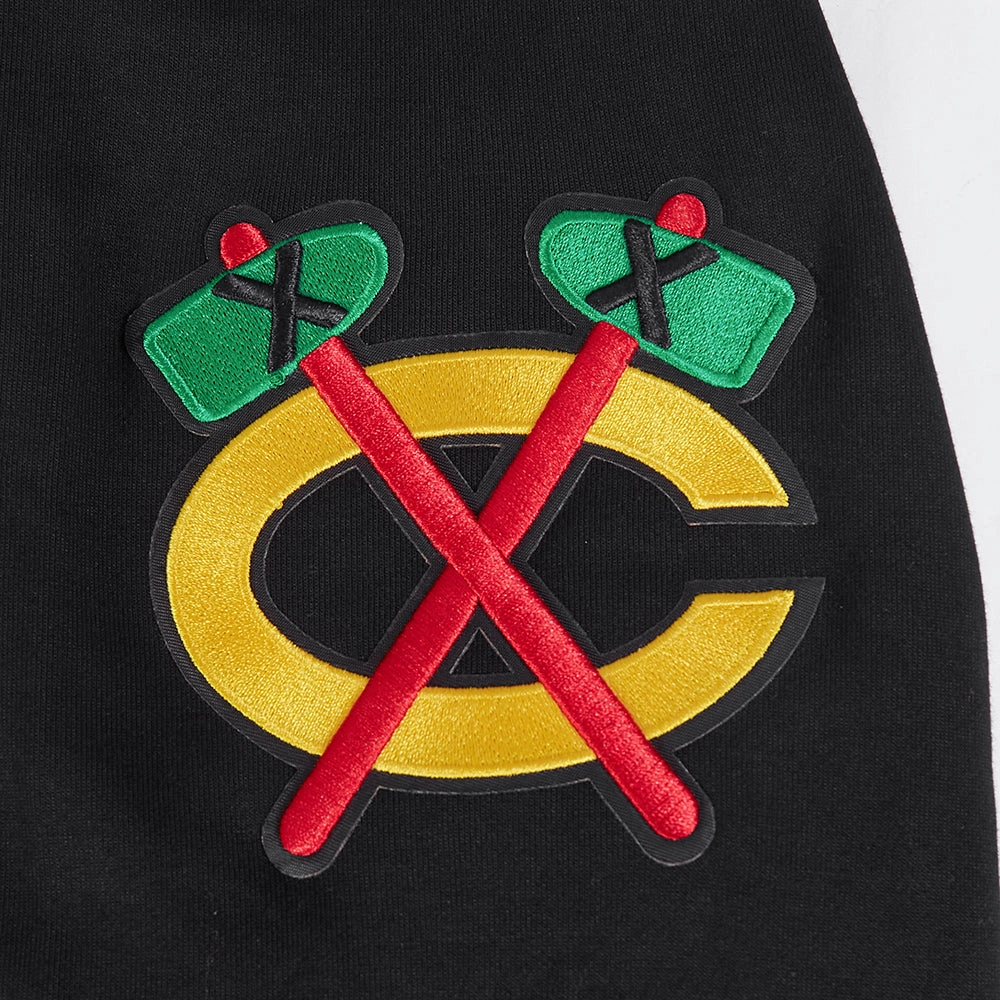 SUDADERA CON GORRO NHL CHICAGO BLACKHAWKS CLASSIC CHENILLE