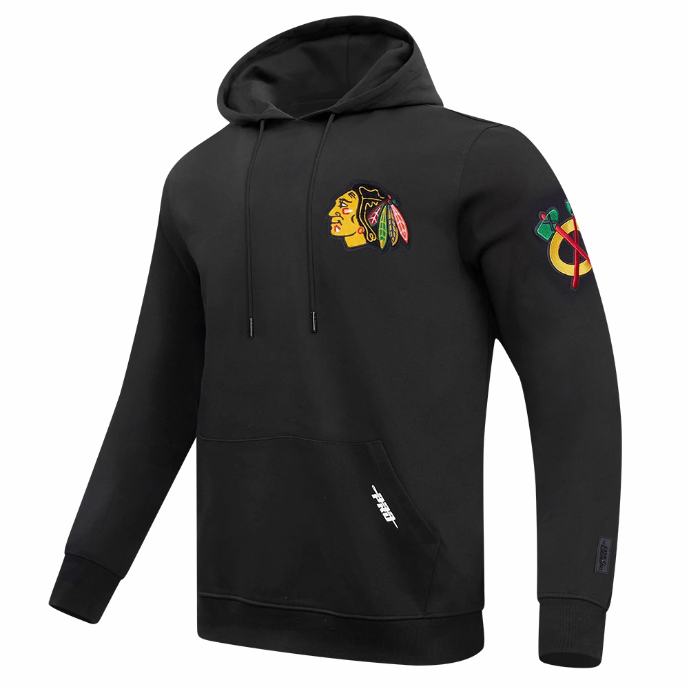 SUDADERA CON GORRO NHL CHICAGO BLACKHAWKS CLASSIC CHENILLE