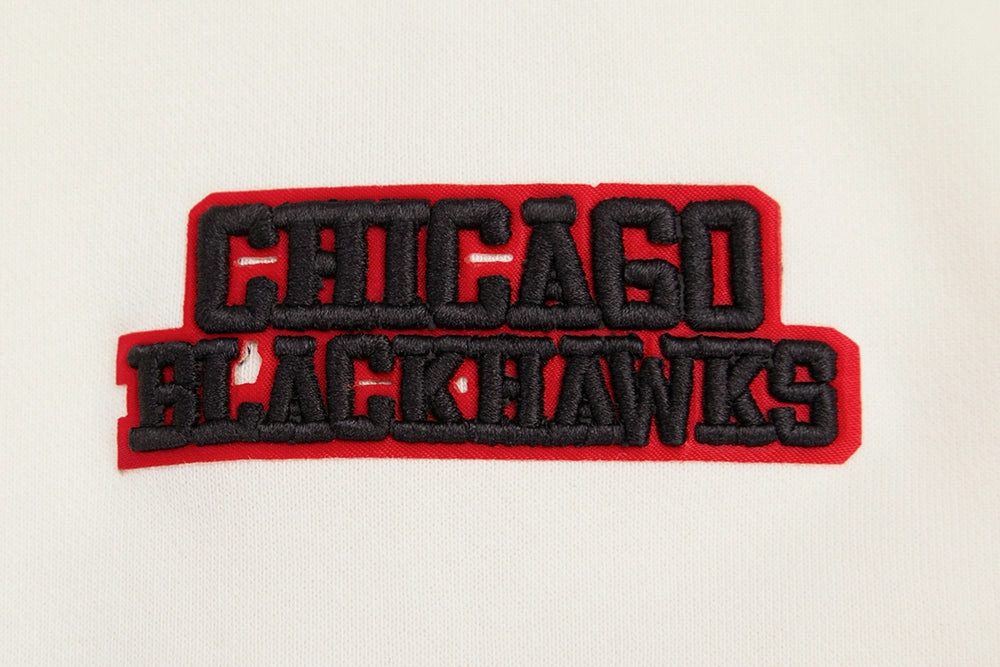 SUDADERA CON GORRO NHL CHICAGO BLACKHAWKS RETRO CLASSICS PARA MUJER