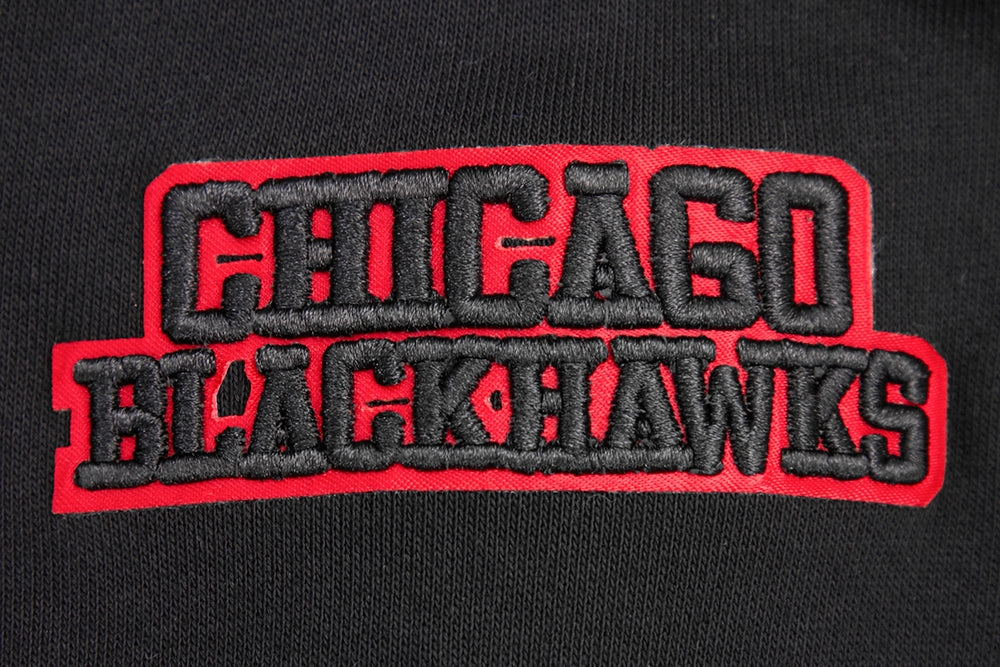 SUDADERA CON GORRO NHL CHICAGO BLACKHAWKS RETRO CLASSICS PARA MUJER