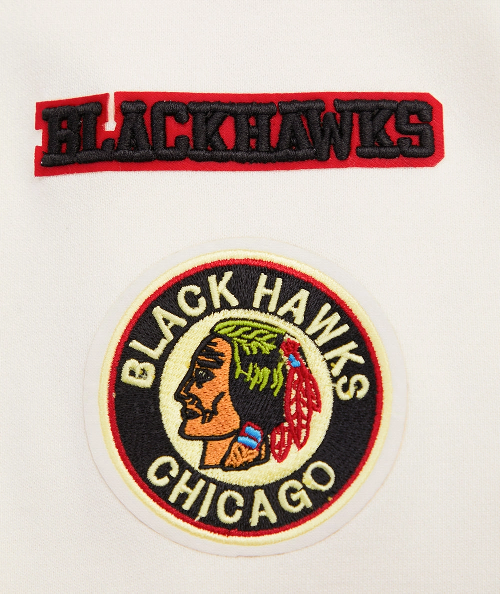 SUDADERA CON GORRO NHL CHICAGO BLACKHAWKS RETRO CLASSICS PARA MUJER