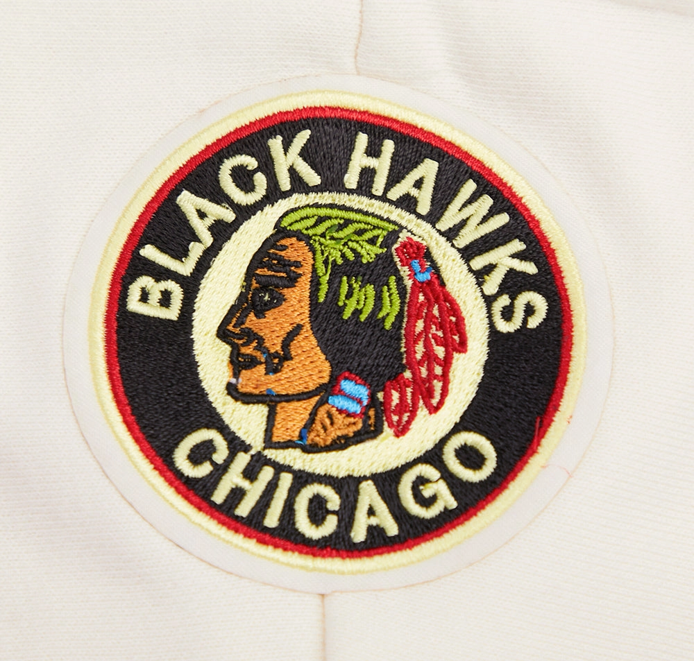 SUDADERA CON GORRO NHL CHICAGO BLACKHAWKS RETRO CLASSICS PARA MUJER