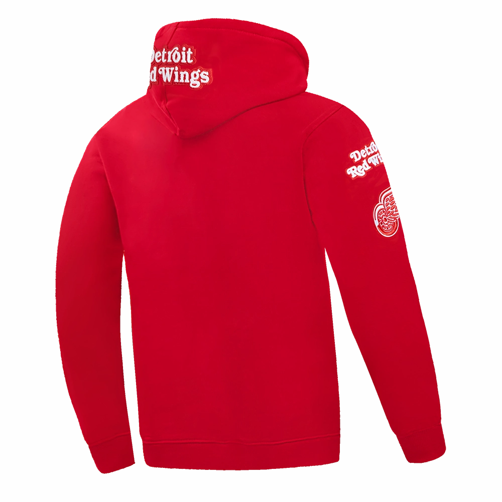 SUDADERA CON GORRO NHL DETROIT RED WINGS CLASSIC CHENILLE