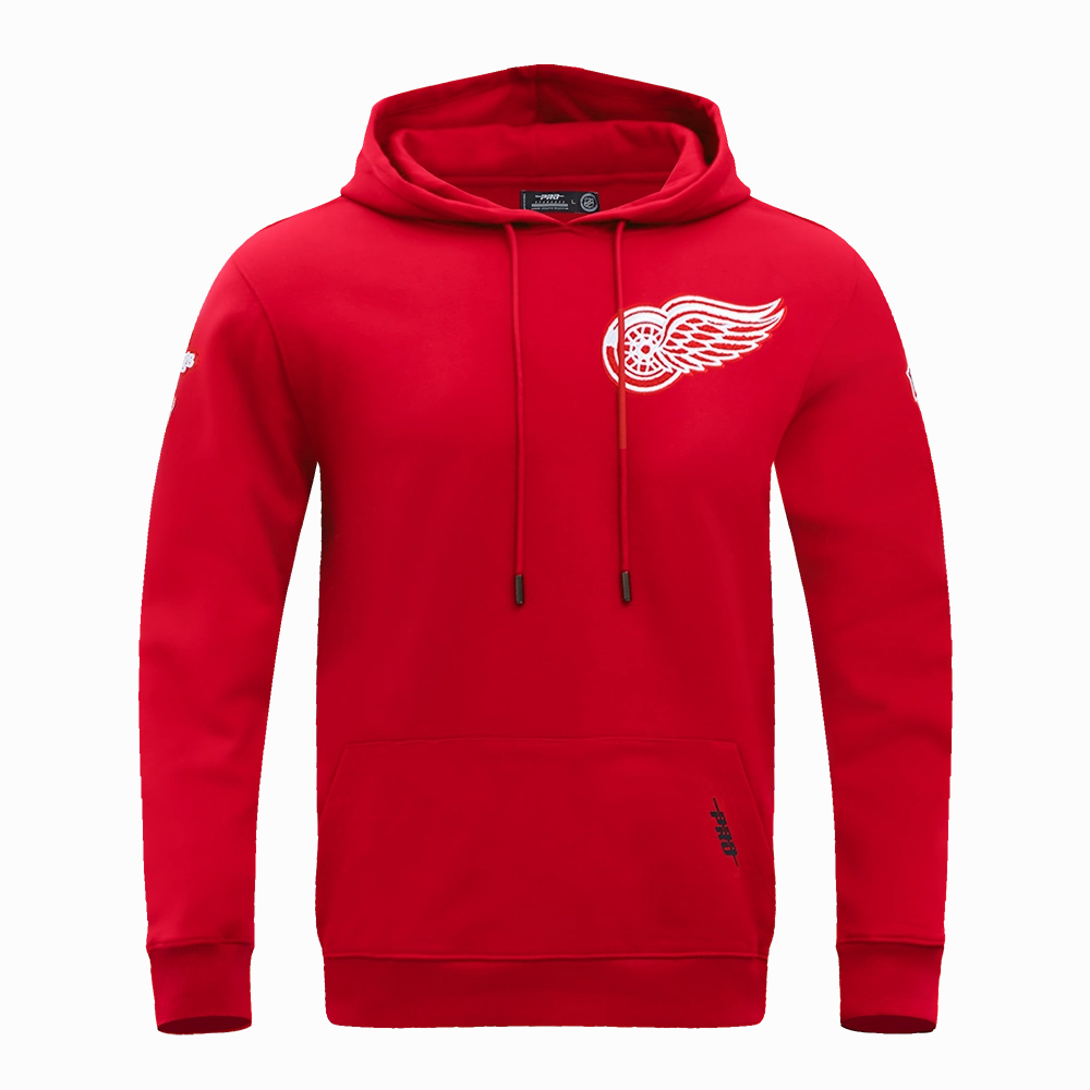 SUDADERA CON GORRO NHL DETROIT RED WINGS CLASSIC CHENILLE