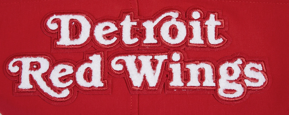 SUDADERA CON GORRO NHL DETROIT RED WINGS CLASSIC CHENILLE