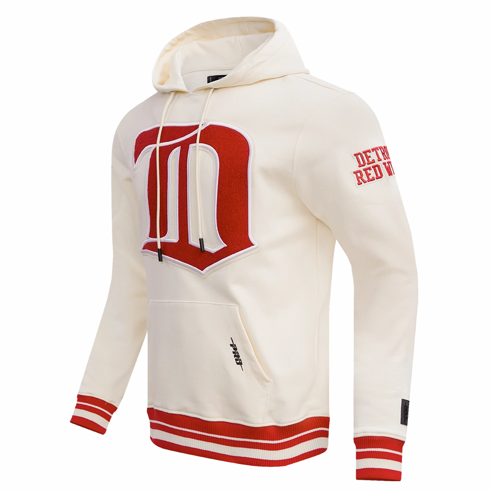 SUDADERA CON GORRO NHL DETROIT RED WINGS RETRO CLASSICS