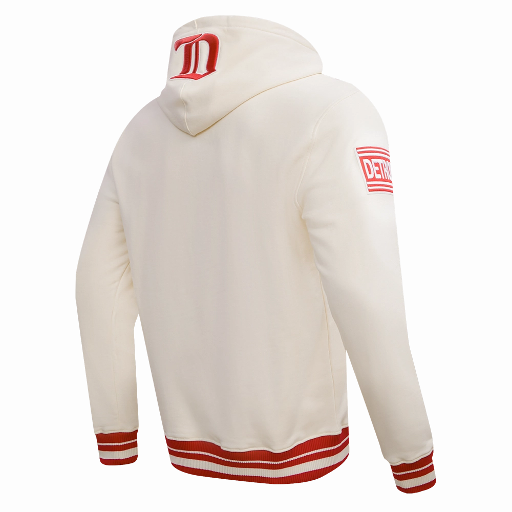 SUDADERA CON GORRO NHL DETROIT RED WINGS RETRO CLASSICS