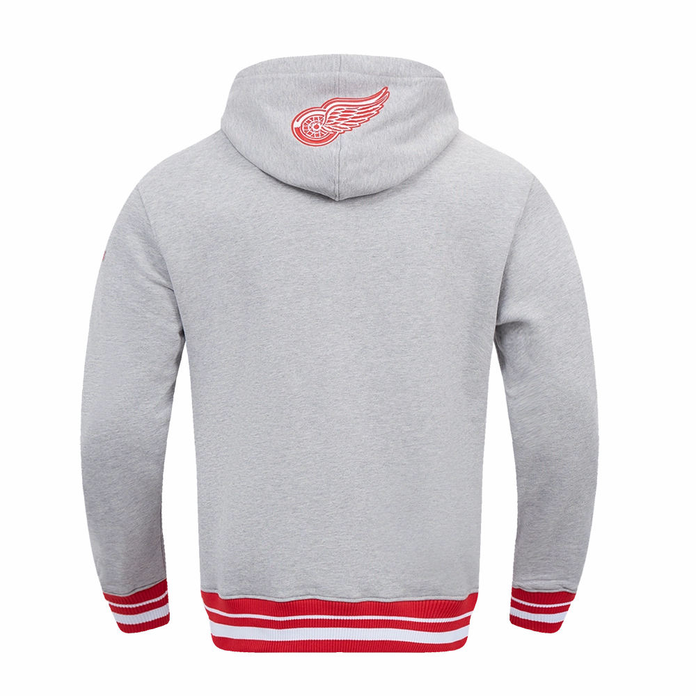 SUDADERA CON GORRO NHL DETROIT RED WINGS SCRIPT TAIL