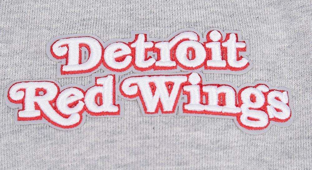 SUDADERA CON GORRO NHL DETROIT RED WINGS SCRIPT TAIL