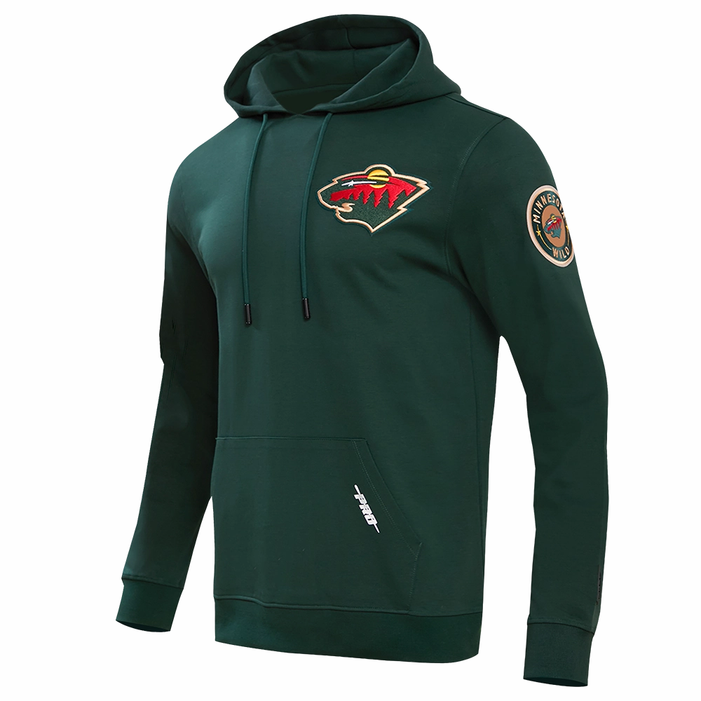 SUDADERA CON GORRO NHL MINNESOTA WILD CLASSIC CHENILLE
