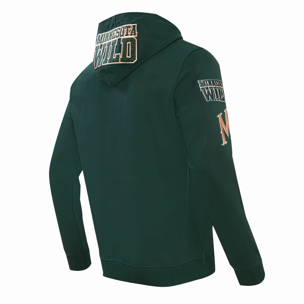 SUDADERA CON GORRO NHL MINNESOTA WILD CLASSIC CHENILLE